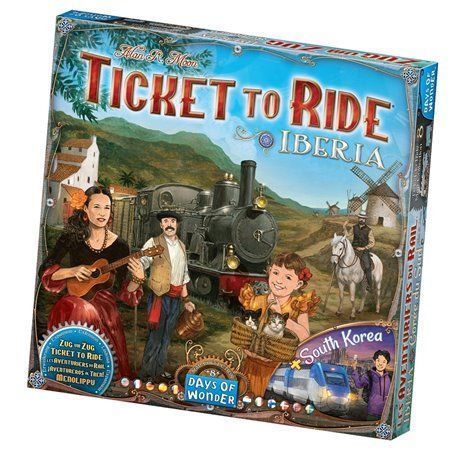 Aventureros al Tren! Península Ibérica & Corea del Sur - Juego de Mesa