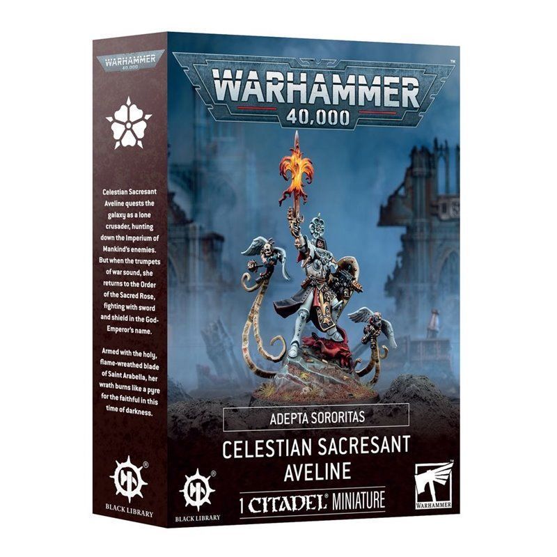 Celeste Sacrosanta Avelin - Celestian Sacresant Aveline - Adepta Sororitas