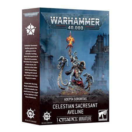 Celeste Sacrosanta Avelin - Celestian Sacresant Aveline - Adepta Sororitas
