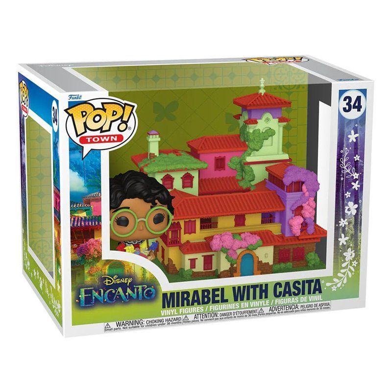 Funko Pop! Town - Mirabel with Casita - Encanto - Disney Funko Pop! Town - Mirabel with Casita - Encanto - Disney