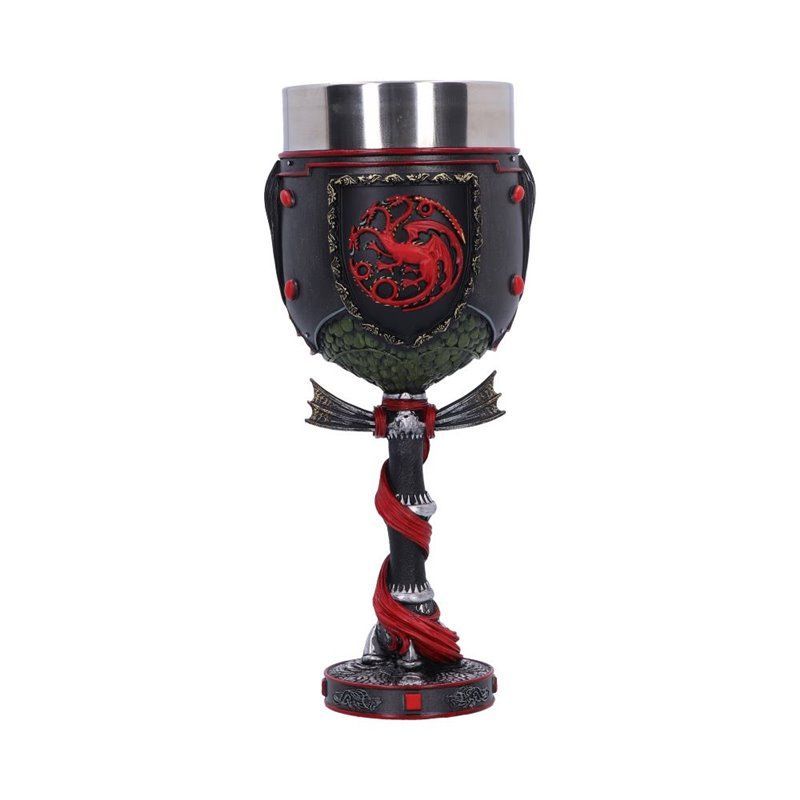 Copa Esculpida Daemon Targaryen - La Casa del Dragón