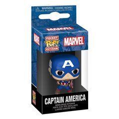 Funko Pop! Llavero Capitán América - Captain America - Marvel