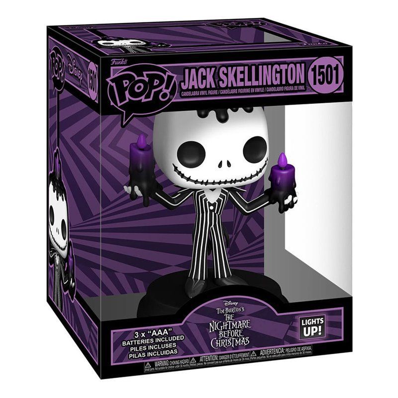 Funko Pop! Oversized - Jack Skellington - Pesadilla Antes de Navidad Figura 15cm Funko Pop! Oversized - Jack Skellington - Pesadilla Antes de Navidad Figura 15cm