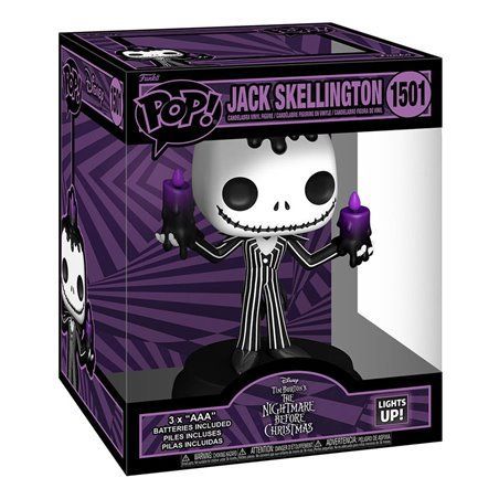 Funko Pop! Oversized - Jack Skellington - Pesadilla Antes de Navidad Figura 15cm