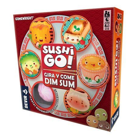 Sushi Go! Gira y Come Dim Sum - Juego de Mesa