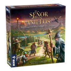 El Señor de los Anillos: Aventura Hacia el Monte Destino - Juego de Mesa