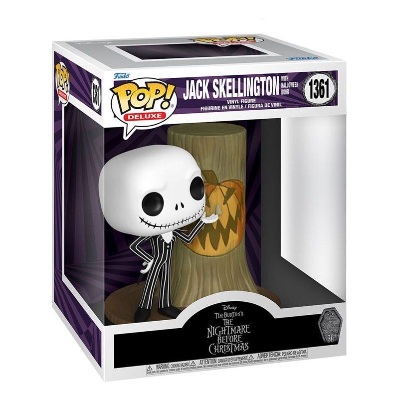 Funko Pop! Deluxe - Jack Skellington w Halloween Door - Pesadilla Antes de Navidad