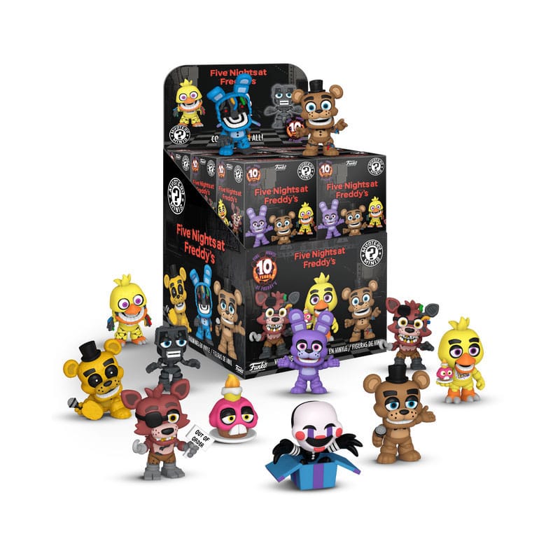 Funko Mystery Minis Box - Five Nights at Freddy's 10th Anniversary - Figura 5 cm Funko Mystery Minis Box - Five Nights at Freddy's 10th Anniversary - Figura 5 cm
