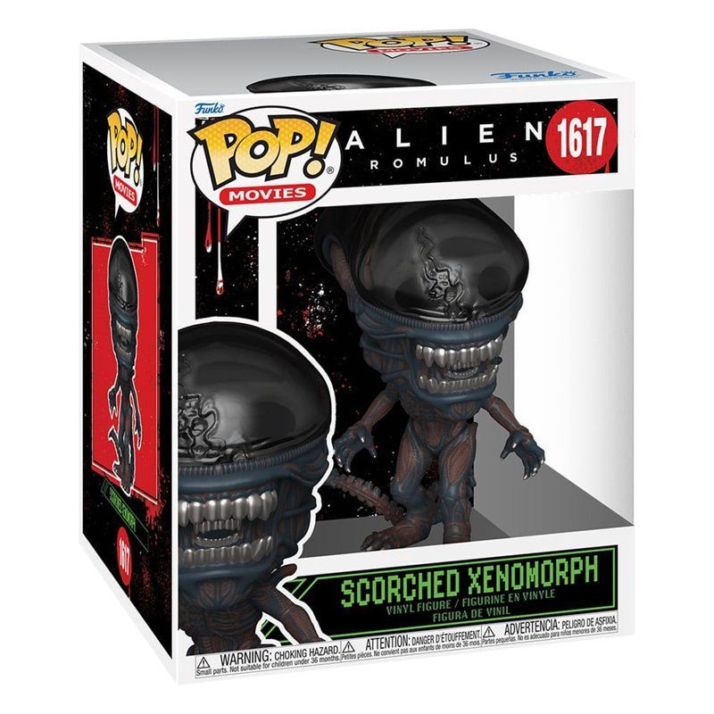 Funko Pop! Super Sized - Scorched Xenomorph - Alien Romulus Figura 15cm