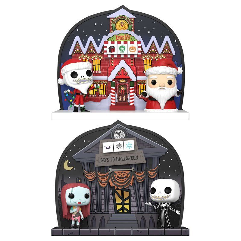 Funko Pop! Calendario Reversible - Pesadilla Antes de Navidad Funko Pop! Calendario Reversible - Pesadilla Antes de Navidad