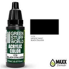 Pintura Acrílica Negro - Black Stallion - GSW