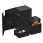 Twin Flip`n`Tray 80+ Caja de Cartas XenoSkin Negro