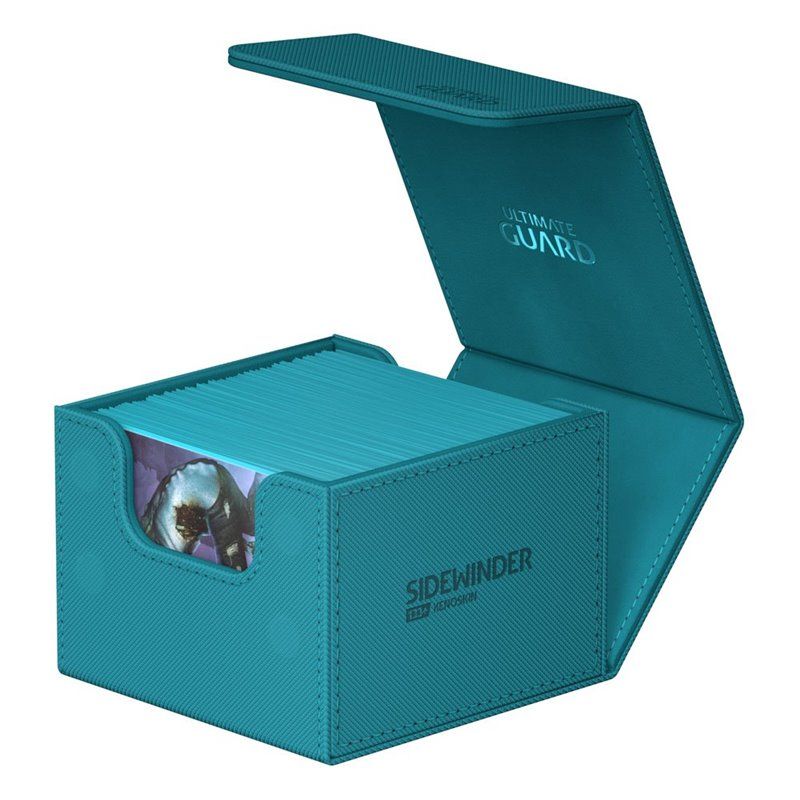 SideWinder 133+ Caja de Cartas XenoSkin Azul Gasolina