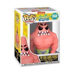 Funko Pop! Patricio - Fry Cook Games Patrick - Figura Bob Esponja
