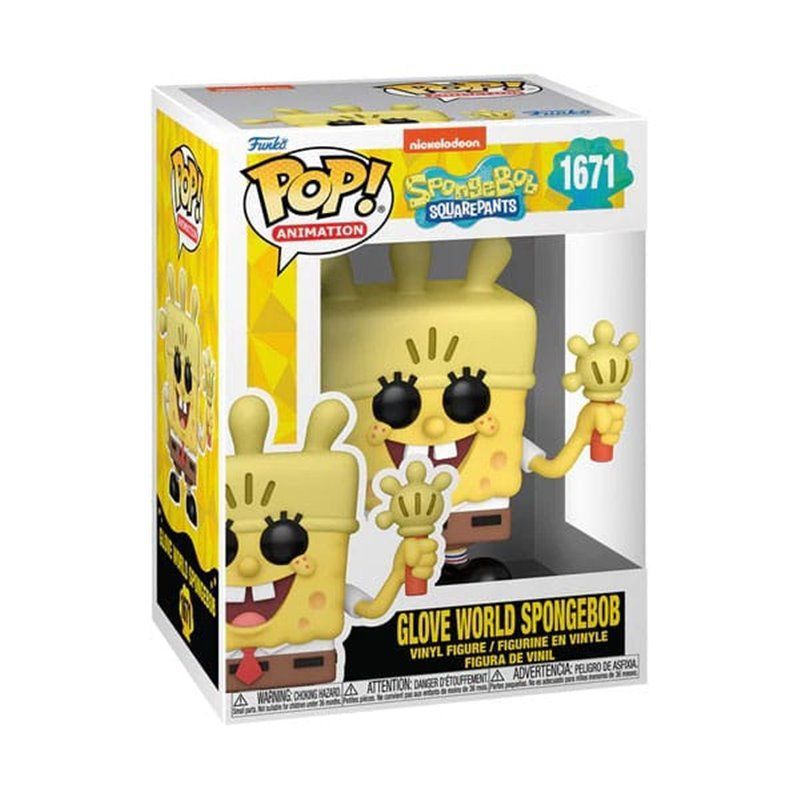 Funko Pop! Glove World Spongebob - Figura Bob Esponja