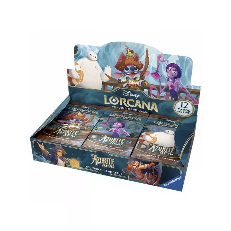 Disney Lorcana Card Game - Azurite Sea - Sobre de Cartas Disney Lorcana Card Game - Azurite Sea - Sobre de Cartas