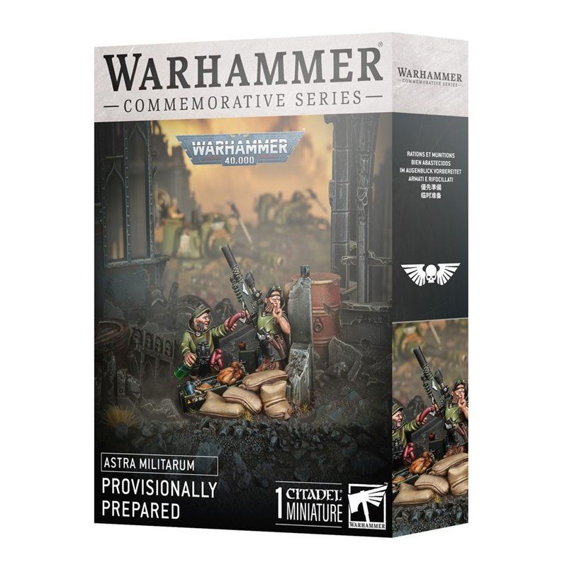 Astra Militarum: Aprovisionados y Dispuestos - Warhammer Conmemorative