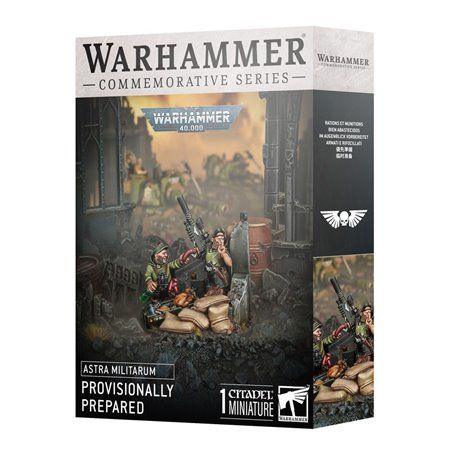 Astra Militarum: Aprovisionados y Dispuestos - Warhammer Conmemorative