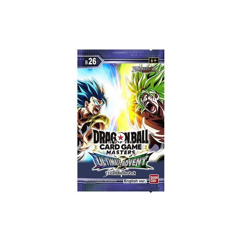 Dragon Ball JCC B26 Ultimate Advent - Sobre de 12 Cartas