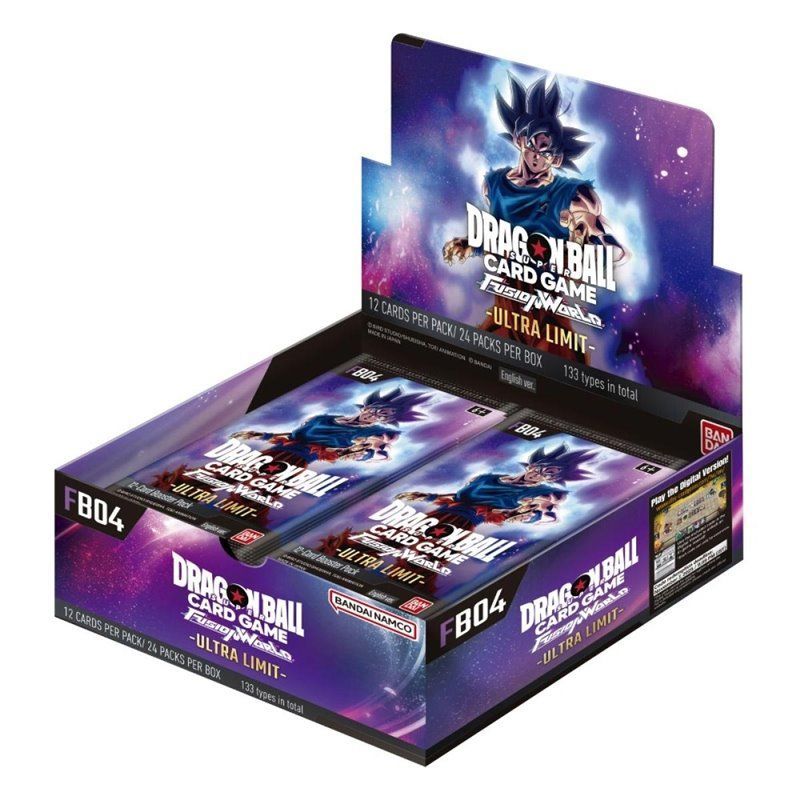 Dragon Ball JCC Fusion World FB04 Ultra Limit - Sobre de 12 Cartas Dragon Ball JCC Fusion World FB04 Ultra Limit - Sobre de 12 Cartas