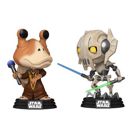 Funko Pop! Jar Jar Binks vs General Grievous - Star Wars