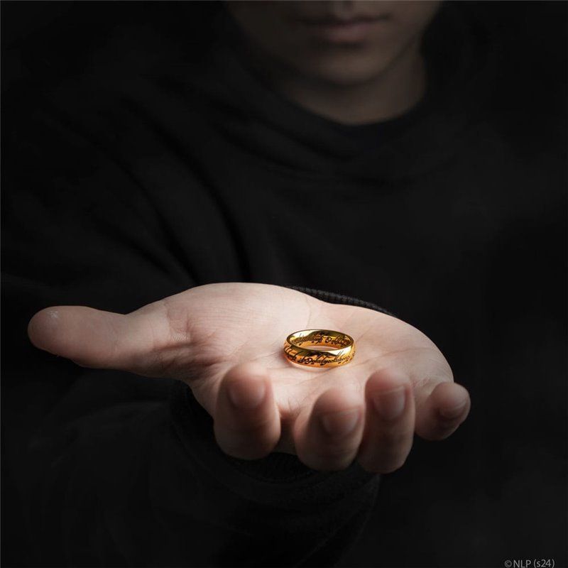Anillo Único con Colgante - El Señor de los Anillos