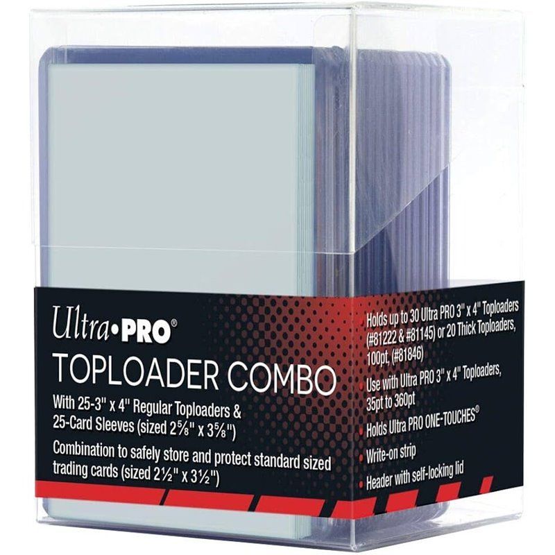 Pack Ultra Pro Caja + Card Covers Toploaders + Fundas