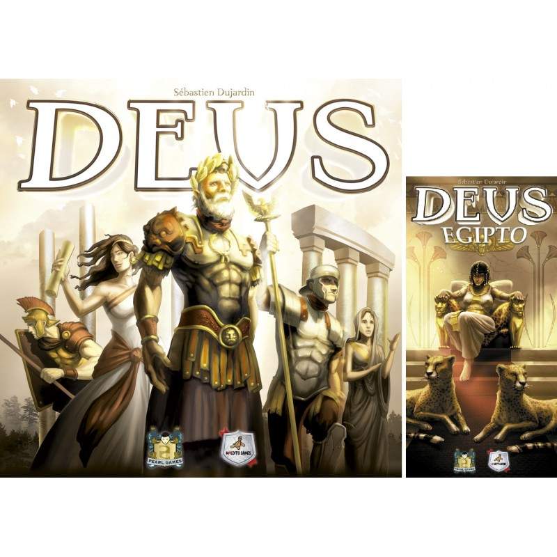 Pack Deus + Expansión Egipto - Juego de Mesa