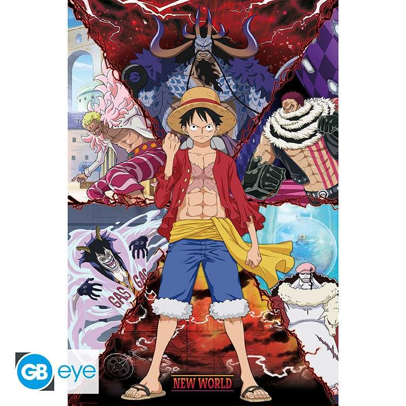Maxi Poster One Piece - "Luffy vs New World" Maxi Poster One Piece - "Luffy vs New World"