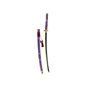 Katana con Filo Enma Lila Zoro 108 cm - One Piece Katana con Filo Enma Lila Zoro 108 cm - One Piece