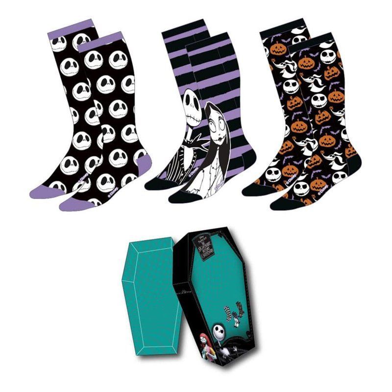 Pack Calcetines Pesadilla Antes de Navidad - 3 Pares 38-45 Disney Pack Calcetines Pesadilla Antes de Navidad - 3 Pares 38-45 Disney