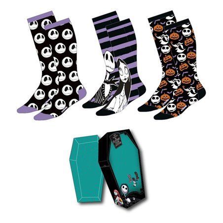 Pack Calcetines Pesadilla Antes de Navidad - 3 Pares 38-45 Disney