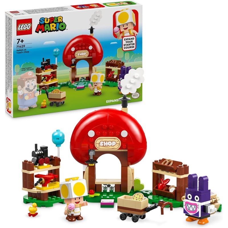 LEGO Super Mario - Set de Expansión: Caco Gazapo en la tienda de Toad LEGO Super Mario - Set de Expansión: Caco Gazapo en la tienda de Toad