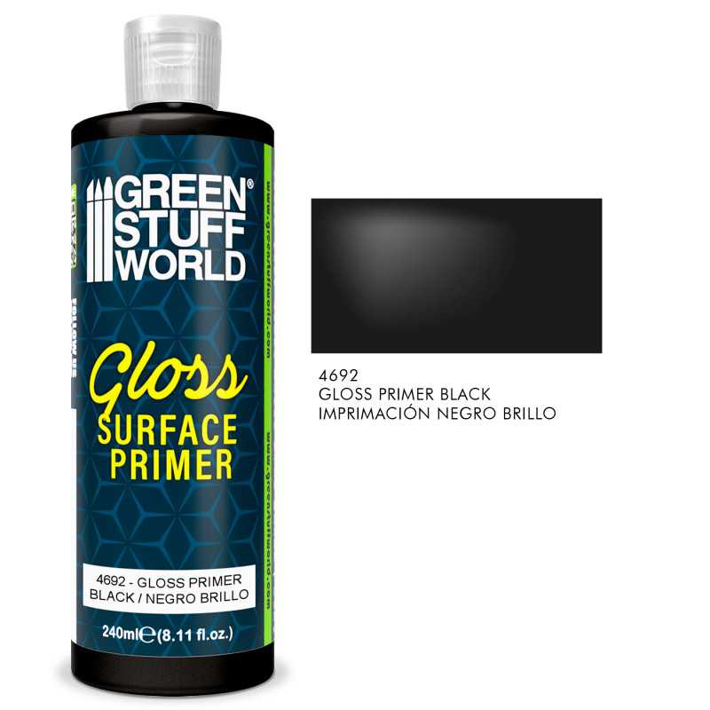 Imprimación Negro Brillo 240 ml - GSW Imprimación Negro Brillo 240 ml - GSW
