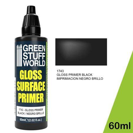 Imprimación Negro Brillo 60 ml - GSW