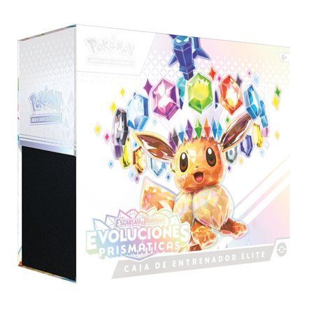 Pokemon Escarlata y Púrpura: Evoluciones Prismáticas - Caja de Entrenador Élite Castellano