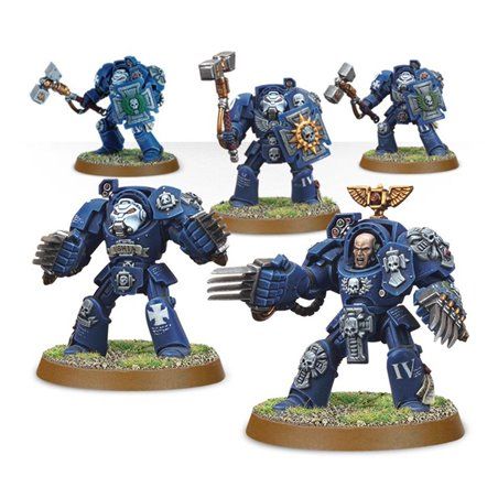 Space Marines Escuadra de Exterminadores de Asalto - Terminator Squad