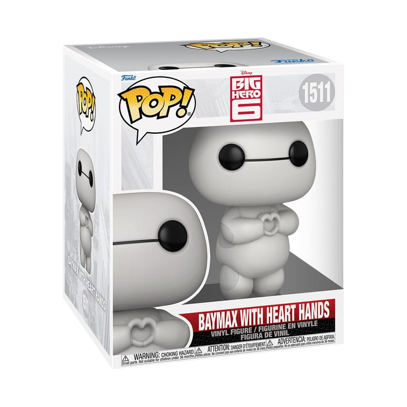 Funko Pop! Oversized - Baymax (Heart Hands) - Big Hero 6 15 cm