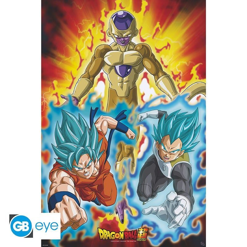 Maxi Poster Dragon Ball Super Golden Freezer Maxi Poster Dragon Ball Super Golden Freezer