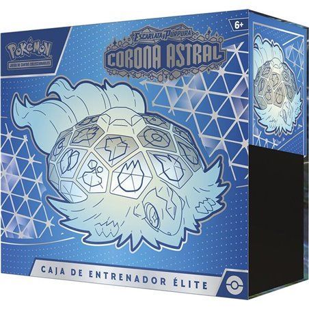 Pokemon Escarlata y Púrpura: Corona Astral - Caja de Entrenador Élite Castellano