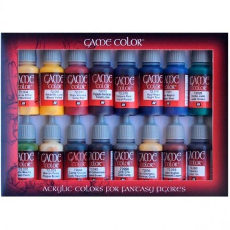 Advanced Game Color Paint Set - Game Color Pintura Vallejo Advanced Game Color Paint Set - Game Color Pintura Vallejo