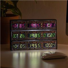 Lámpara 3D Regreso al Futuro - Back to the Future