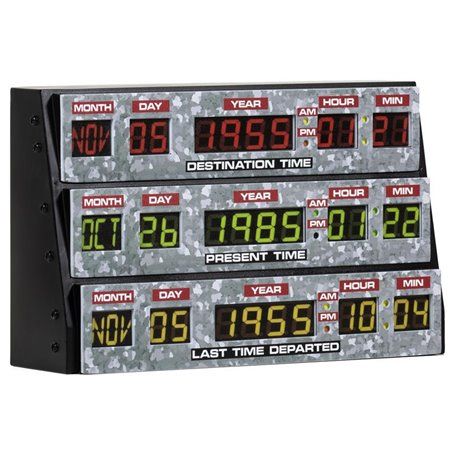 Lámpara 3D Regreso al Futuro - Back to the Future