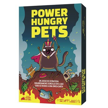 Power Hungry Pets - Juego de Mesa