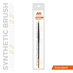 Pincel Redondo 2 - Round Brush - AK Interactive