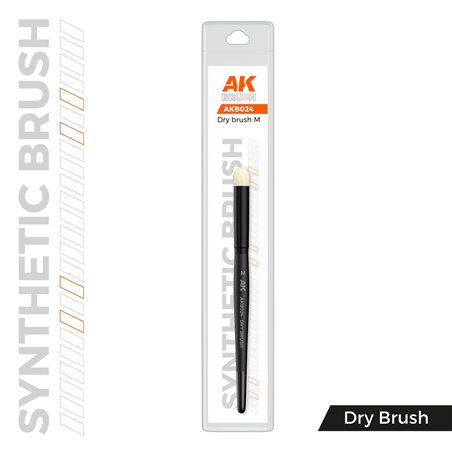 Pincel Seco M - Dry Brush M - AK Interactive