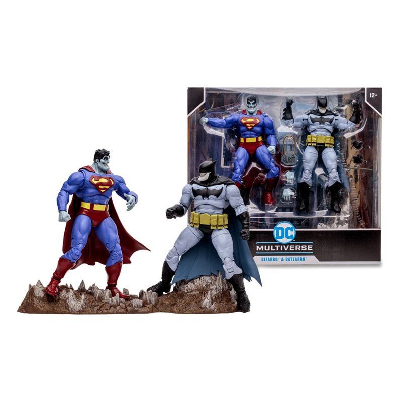 Bizarro & Batzarro - Mc Farlane DC Collector Pack de 2 Figuras