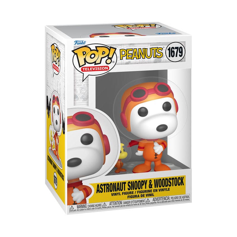 Funko Pop! - Space Snoopy & Woodstock  - Peanuts - Figura 9cm
