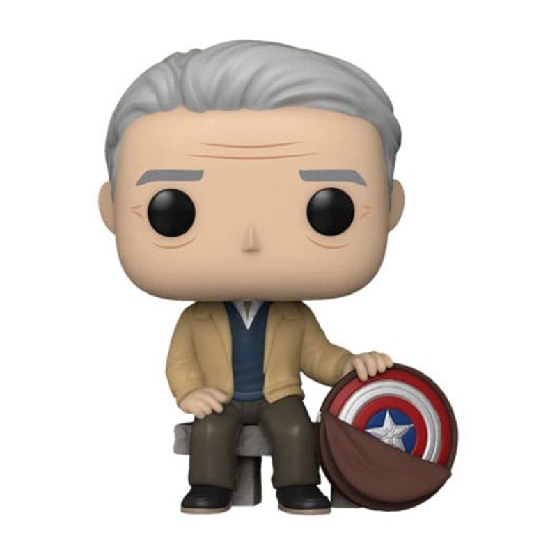 Funko Pop! Old Man Steve Rogers - Avengers: Endgame - Marvel Figura 9 cm
