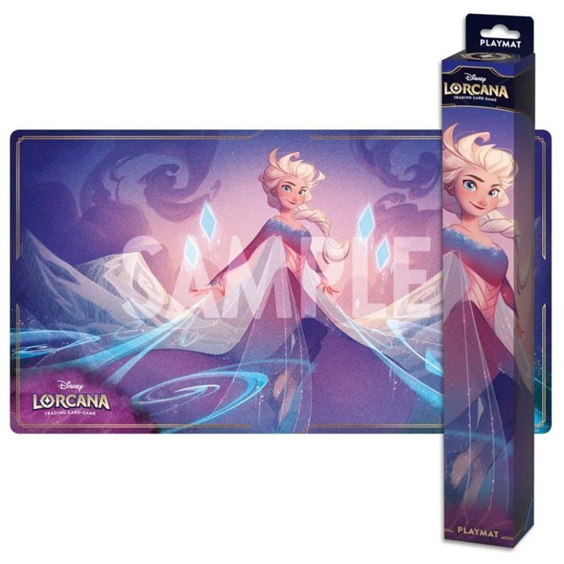 Disney Lorcana Card Game - Azurite Sea - Tapete Elsa Disney Lorcana Card Game - Azurite Sea - Tapete Elsa